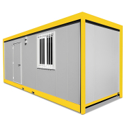 Bungalow sanitaire ou bureau avec options disponibles