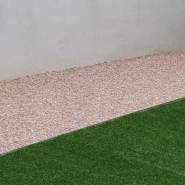 Gravier décoratif en marbre rose 4/8 - idéal pour allées et jardins_2