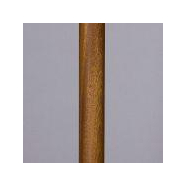 Potelet Bilboquet en Bois exotique et Acier - 8 cm de diamètre, 110 cm de hauteur_2