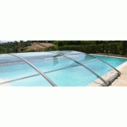 Abri piscine cristal / en polycarbonate et aluminium