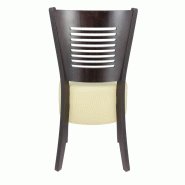 Chaise restaurant bois Amily - BEIGE_2