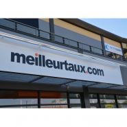 Panneau d'enseigne - Plaque Dibond imprimée avec logo ou visuel - Ma Belle Enseigne H20xl50 cm_2