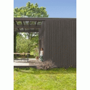 Peinture bois extérieur couleurs d'ici® V33 - Marron brûlé velours 2L - Ultra-couvrante et résistante 10 ans_2