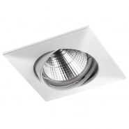 Spot LED encastré - carré - orientable Nix - aluminium - compatible GU10 et GU5.3 - 50W max - IP20_2