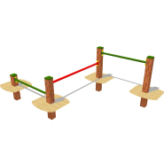 Parcours agility personnalisé - 8 obstacles pour chiens - Développe agilité et psychomotricité_2