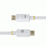 StarTech Cble DisplayPort 1.2 de 1,8m Blanc Certifié VESA_2