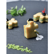 Puzzle - Moule en silicone Gourmand Horeca Pavoni Italia - 18 empreintes_2