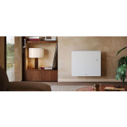 Radiateur chaleur douce connecté Equateur 5 Horizontal 2000W Blanc mat - Thermor - 428391_2