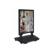 Stop trottoirs - p&p - avec encadrement aluminium anodisé - a1 blcka1_2