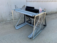 Vide-palox stationnaire Agri System - goulotte indépendante GM1200x1000 - capacité 700kg - Occasion_2