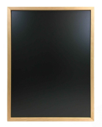 Ardoise menu murale - cadre bois - moyen format - 830 x 630 mm - 4 coloris - écriture feutre ou craie - fabrication française_2