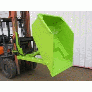 Pelle chargeuse basculement hydraulique - montage direct sur fourches - capacité 0.25 à 4 m³ - Goubard_2