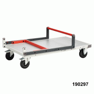 Chariot dossier repliable lourd - 190296 – 1255 x 640 x 980 mm_2