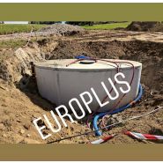 Cuve béton 5000 litres   rehausse   couvercle