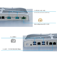 Panel PC industriel fanless 17