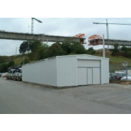 Bâtiment métallique démontable et pliable en kit Plenave 7.3 - largeur 7m - hauteur intérieure 2,55m_2