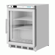 Dessous de comptoir vitré négatif inox - Série C - 129L | Polar - PC008_2