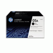 Pack de 2 toners noirs authentiques HP 05A LaserJet_2