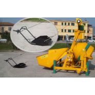 Bétonnière professionnelle Skipper S 520 pour 33 mélanges par heure