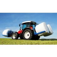 Fourche double DTR Goweil pour 2 balles rondes enrubannées - 2 440 mm de large_2