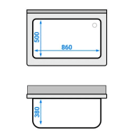 Plonge batterie 100x70cm_2