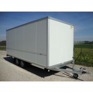 Remorque réfrigérée avec longueur utile de 1,62 m à 4,08 m
