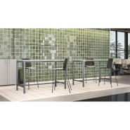 Table haute polyvalente NOVA - idéale pour salles d'étude, réunions, conférences, formations ou bibliothèques_2