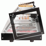 Vitrine réfrigérée à tapas KUBE - 3 niveaux - 8 bacs GN 1/3 ou cuve plane - 1680 mm | Sayl Barcelona -_2