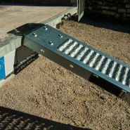 Rampe de chargement pliable - Provence Outillage - acier galvanisé - 160 cm x 22,5 cm - capacité 200 kg_2