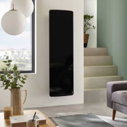 Radiateur connecté Divali vertical 1500W gris étoilé - Atlantic - 507629_2