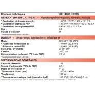 Ge 14000 kd/gs groupe électrogène - mosa - fréquence: 50 hz_2
