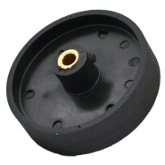 Roue pour compte-mètres 5 tours/mètre - Développement 200 mm - Réf. 331061_2