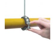 Colliers de fixation - Walraven France - BISMAT® Flash, acier galvanisé, diamètre 15 à 18 mm - Réf : 3373018_2