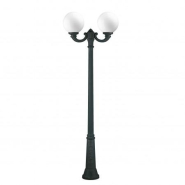 Luminaire extérieur pour mât 2 bras - Indura Globo IP65 E27 2x70W noir - DOPO 5237_2