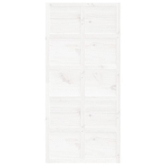 Vidaxl porte de grange blanc 100x1,8x214 cm bois massif de pin 824639_2