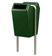Capitole - corbeilles à déchets à impact - Bammens - classique, solide et économique_2