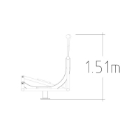 Equipement de fitness extérieur - Gym Ski Stepper - 8039055 - Hags_2