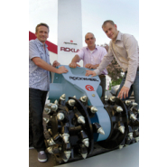 C2 Fraises hydrauliques - Pour mini-pelles de 1 à 3 tonnes - Fabrication Rockwheel Allemagne_2