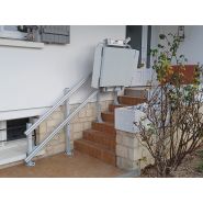 Monte-escalier avec faible encombrement