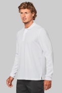Polo manches longues Cool Plus unisexe - Réf: PA495 - 100% polyester, ultra résistant, léger et respirant_2