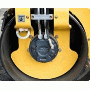 Rouleaux tandem vibrants articulés BW 90 AD 5 Bomag - moins de 1.8 t, moteur Kubota, largeur 900 mm_2