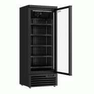 Congélateur 1 porte en verre noir jde-600f bl l750 négative 7455.2244 COMBISTEEL_2