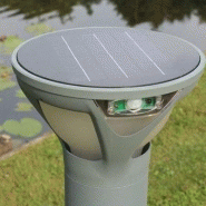 Borne led solaire extérieure à détecteur de mouvements_2