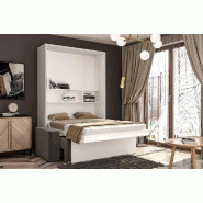 FALCON SOFA - Armoire lit escamotable avec canapé intégré - Couchage 140x200 cm - Tendance et haut de gamme_2