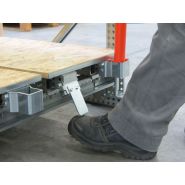 Tiroir à palette sur lisses basses de rayonnage - ouverture télescopique - STOCK3P - charge jusqu'à 900 kg_3