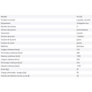 212181W - Armoire de sécurité Polystore en polyéthylène pour liquides polluants et agressifs_2