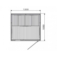 Sauna infrarouge Harvia - 120x105x191 cm - Haut de gamme - 1820 W - Émetteurs IR pour dos et mollets_2