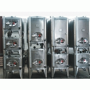 Cuves inox - garde vin avec passerelles inox et tuyauteries_2