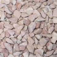 Galet rose de Provence 15/20 - marbre décoratif fabriqué en France pour aménagements extérieurs_2