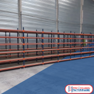 Rack mi-lourd - Hauteur 2000mm ou 3000mm, Longueur 1200mm, Profondeur 800mm - Mecalux M7_2